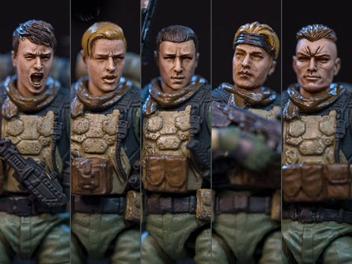 Dark Source Soldier Series Savior Corps 1/24 Scale Figure Set Gallery Image 1