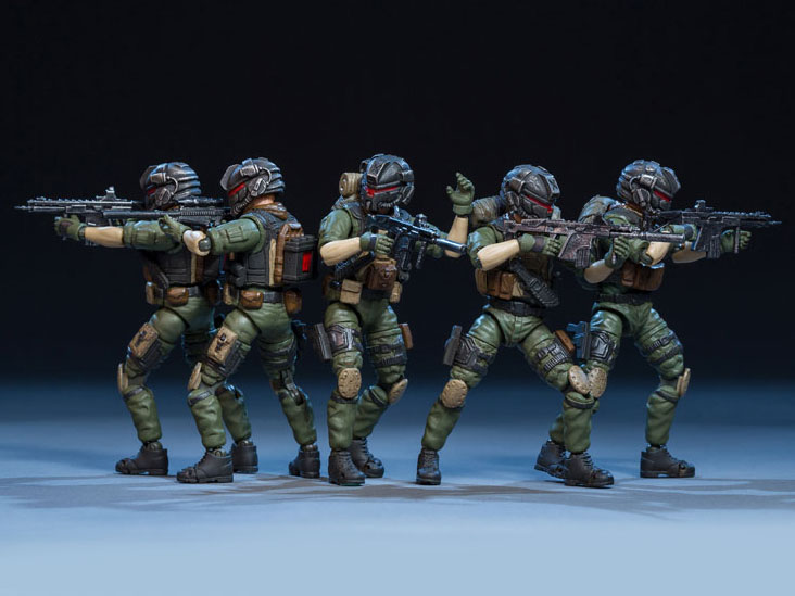 Dark Source Soldier Series Savior Corps 1/24 Scale Figure Set Gallery Image 4