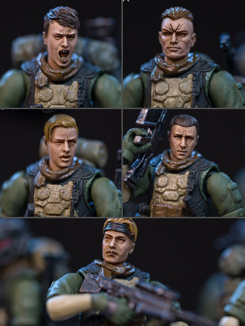 Dark Source Soldier Series Savior Corps 1/24 Scale Figure Set Gallery Image 2