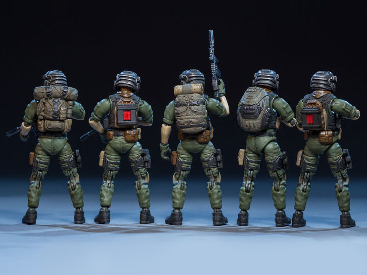 Dark Source Soldier Series Savior Corps 1/24 Scale Figure Set Gallery Image 5