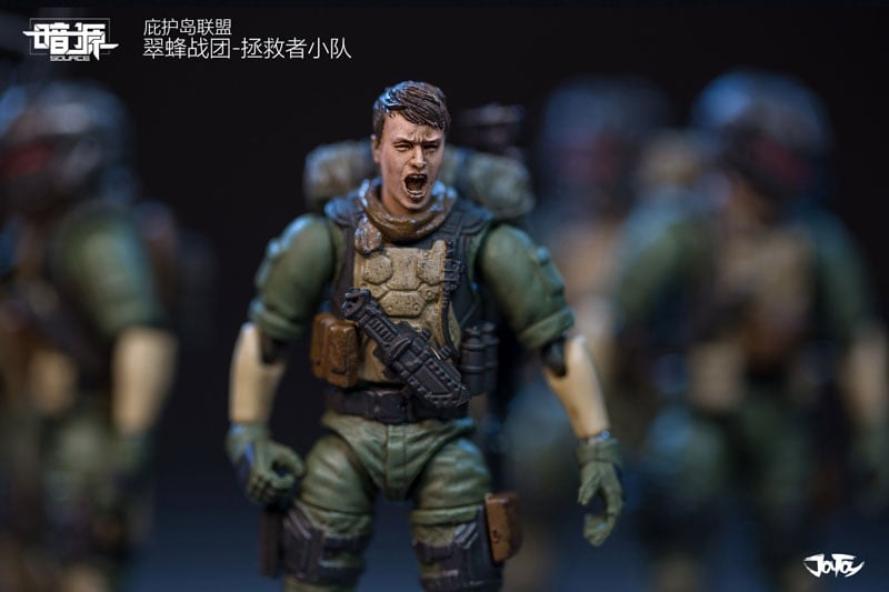 Dark Source Soldier Series Savior Corps 1/24 Scale Figure Set Gallery Image 6