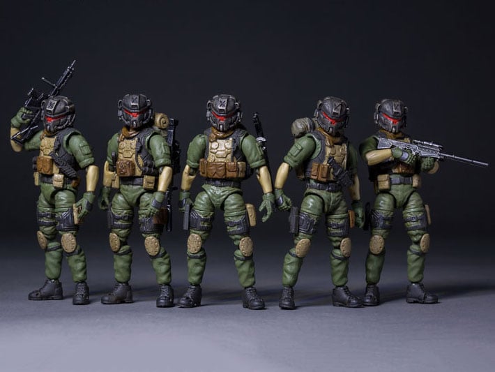 Dark Source Soldier Series Savior Corps 1/24 Scale Figure Set Gallery Image 3