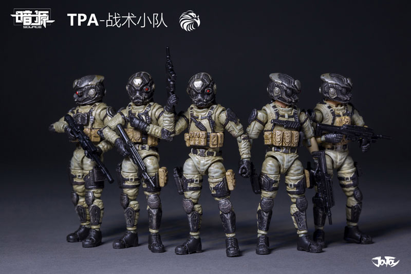 Dark Source Soldier Series TPA 1/24 Scale Figure Set Gallery Image 3