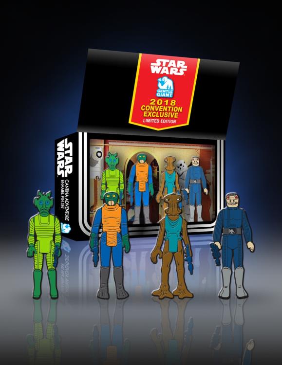 Star Wars Cantina Adventure SDCC 2018 Exclusive Enamel Pin Set Gallery Image 5
