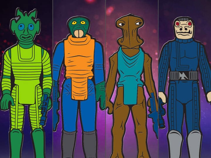 Star Wars Cantina Adventure SDCC 2018 Exclusive Enamel Pin Set Gallery Image 1
