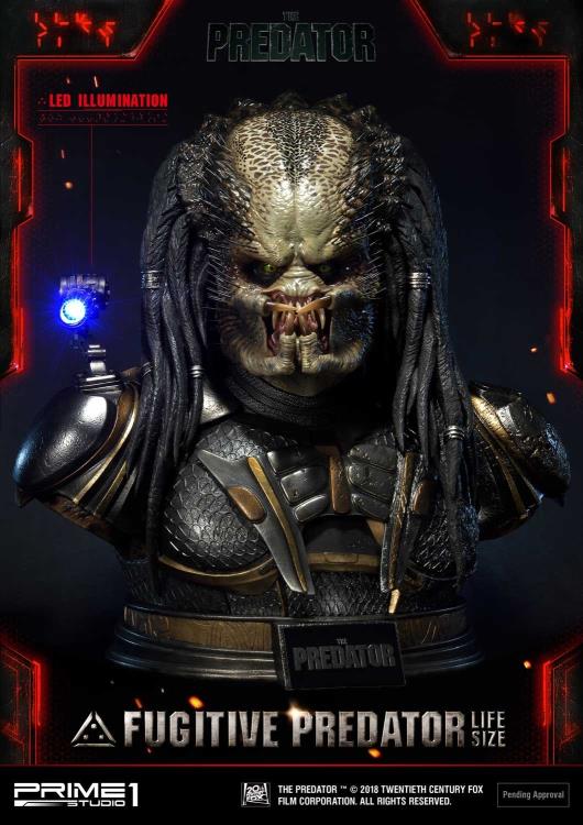 The Predator Fugitive Predator Life Size Bust Gallery Image 9