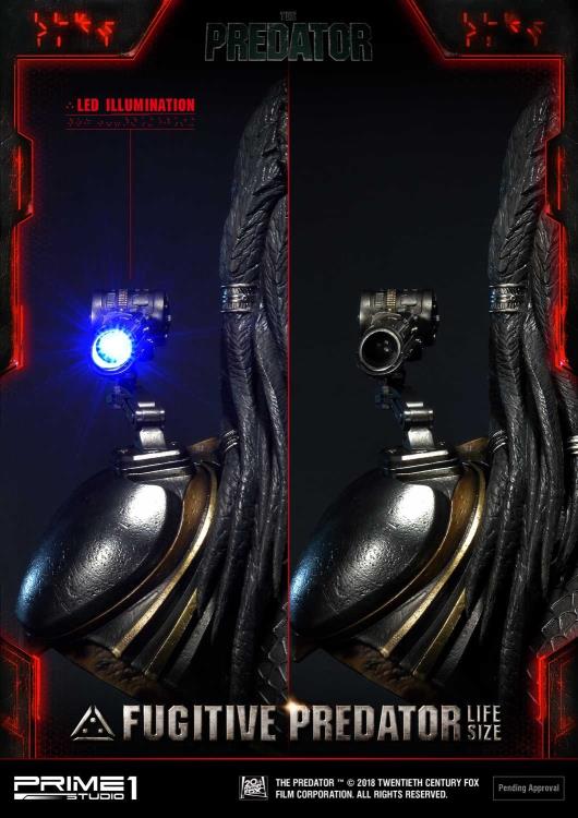 The Predator Fugitive Predator Life Size Bust Gallery Image 10
