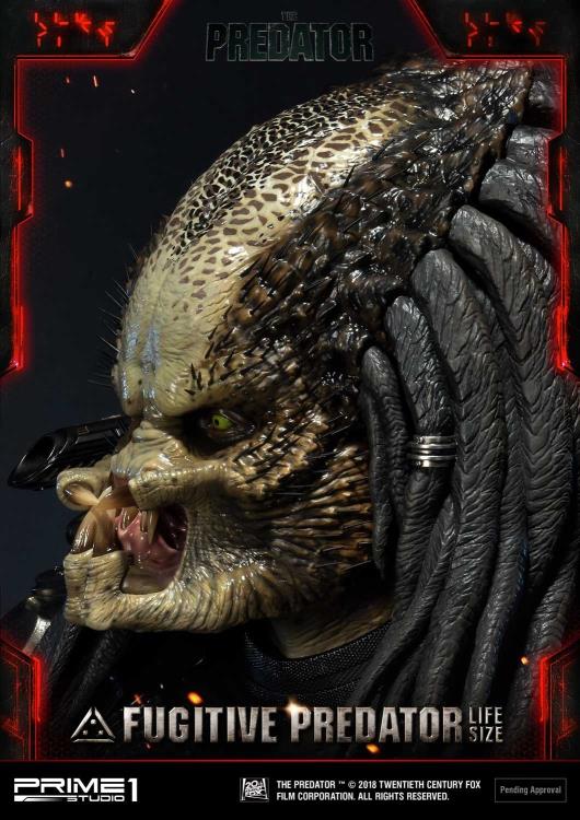 The Predator Fugitive Predator Life Size Bust Gallery Image 11