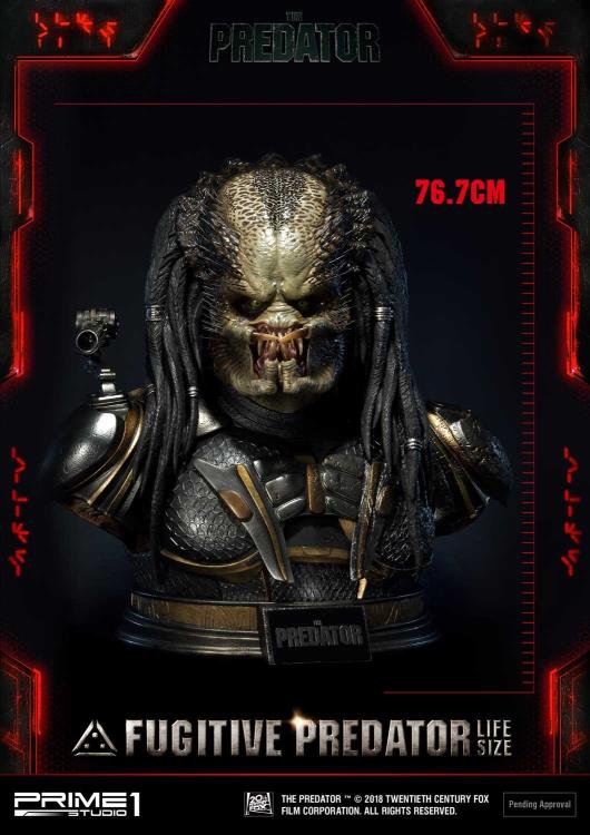 The Predator Fugitive Predator Life Size Bust Gallery Image 3