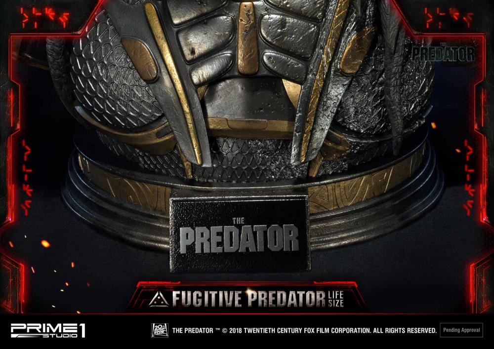 The Predator Fugitive Predator Life Size Bust Gallery Image 12