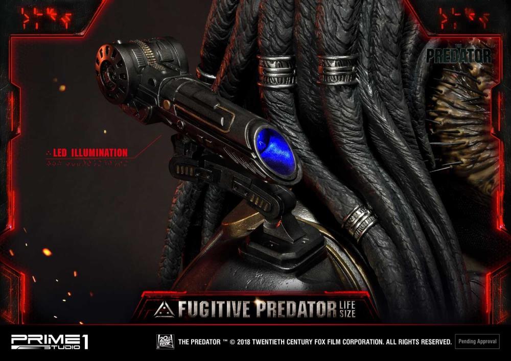 The Predator Fugitive Predator Life Size Bust Gallery Image 18