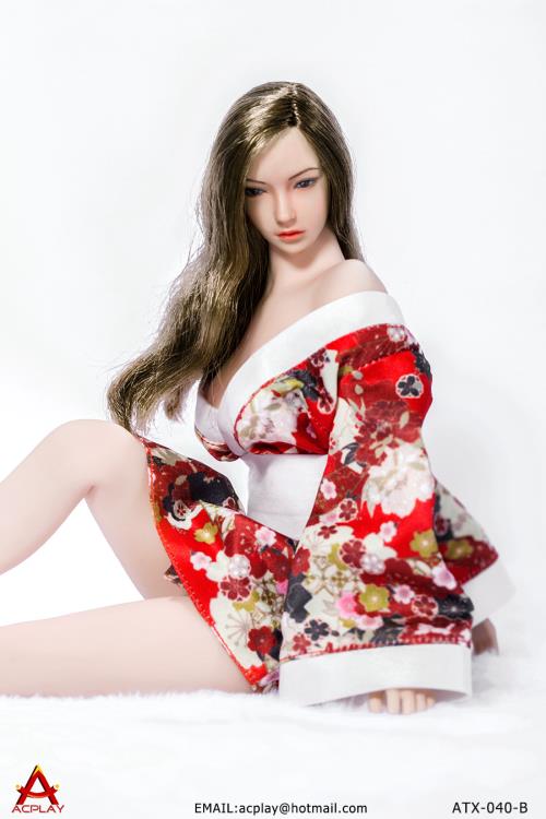 Kimono (Red) 1/6 Scale Accessory Set Gallery Image 9
