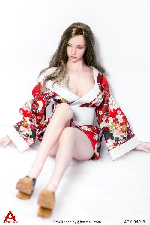 Kimono (Red) 1/6 Scale Accessory Set Gallery Image 10