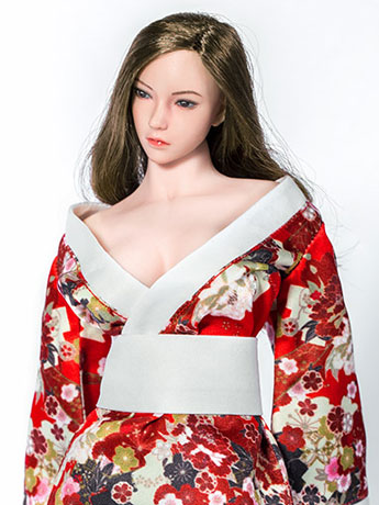 Kimono (Red) 1/6 Scale Accessory Set Gallery Image 2