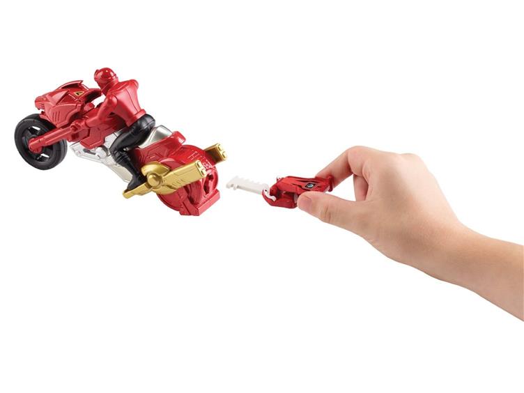 Zord Builder Collection Power Ranger Cycle With Figure - Lost Galaxy Cycle & Red Ranger Gallery Image 3