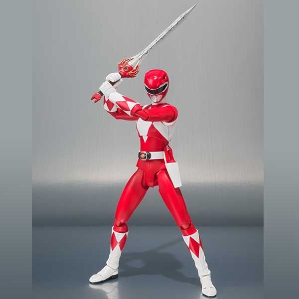 Mighty Morphin Power Rangers S.H.Figuarts Red Ranger Event Exclusive Action Figure Gallery Image 6