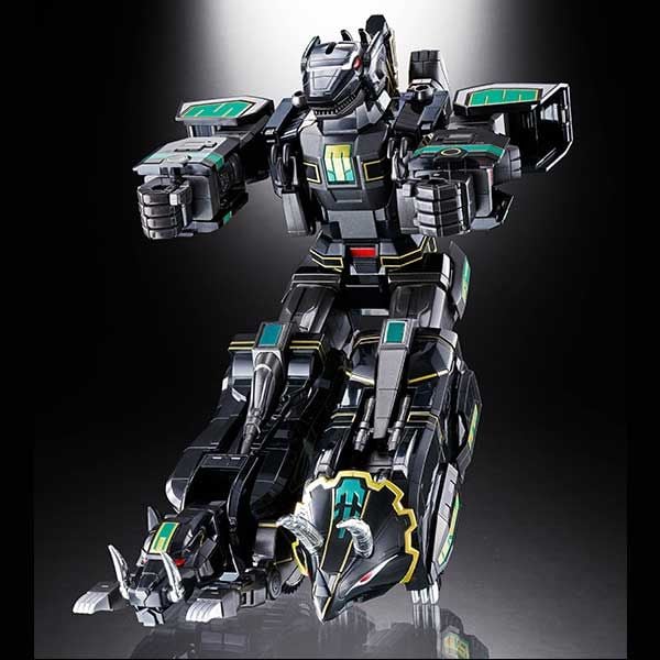 Power Rangers Soul of Chogokin GX-72B Megazord (Black Ver.) Event Exclusive Gallery Image 4
