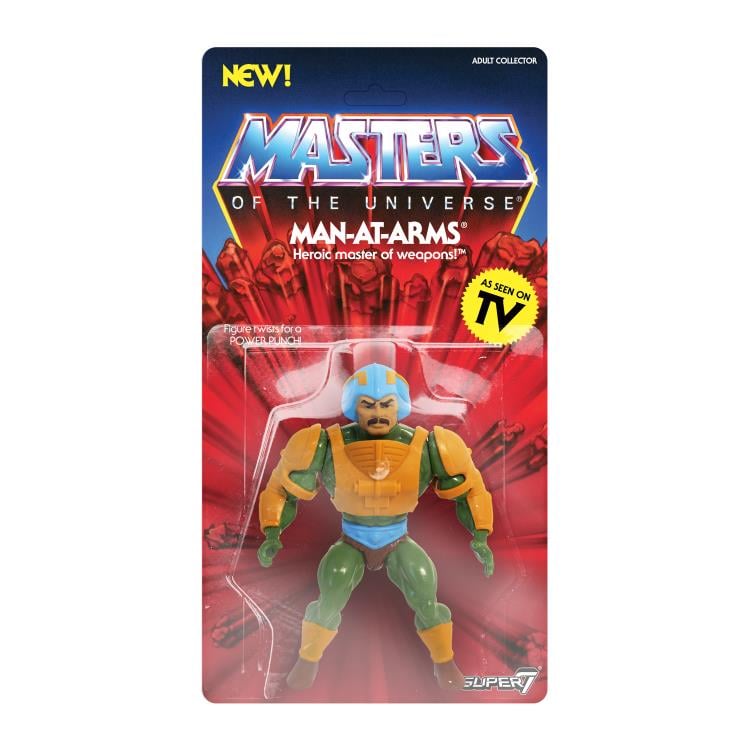 Masters of the Universe Vintage Man-At-Arms Gallery Image 4