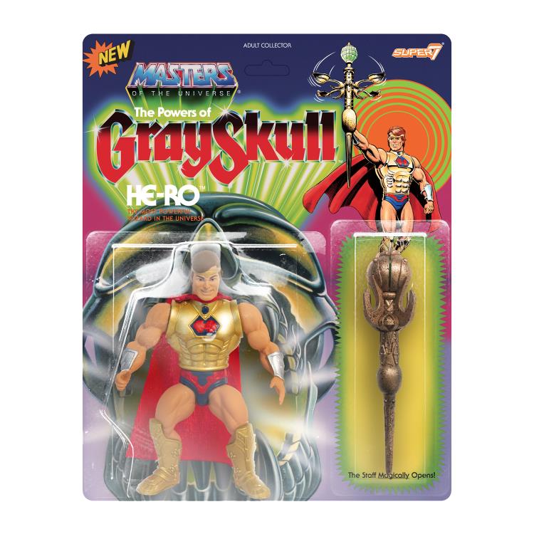 Masters of the Universe Vintage He-Ro (The Powers of Grayskull) Gallery Image 4