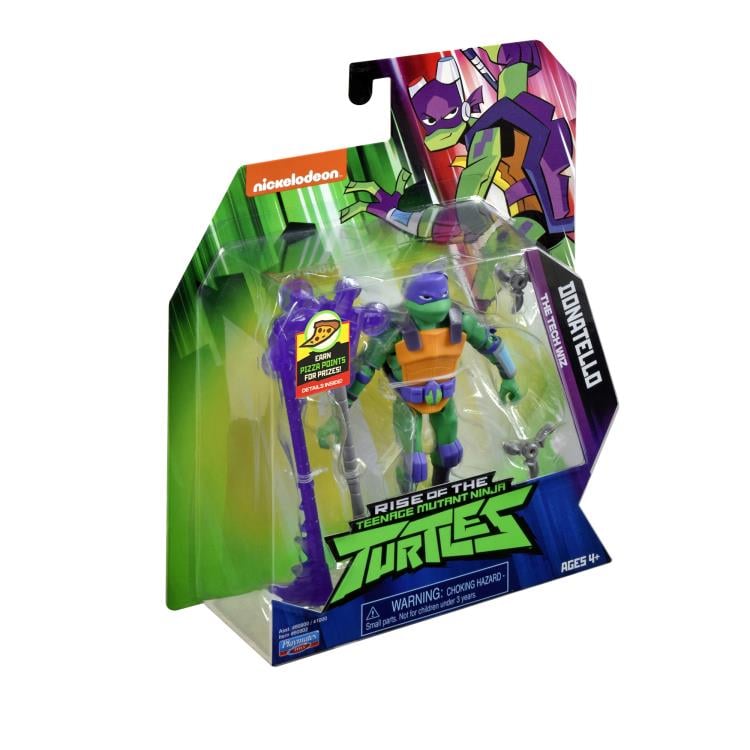 Rise Of The Teenage Mutant Ninja Turtles ROTMNT 80808 Figura Origami Ninja Basic, 13 Punti Articolazione, Colori Vari - 2