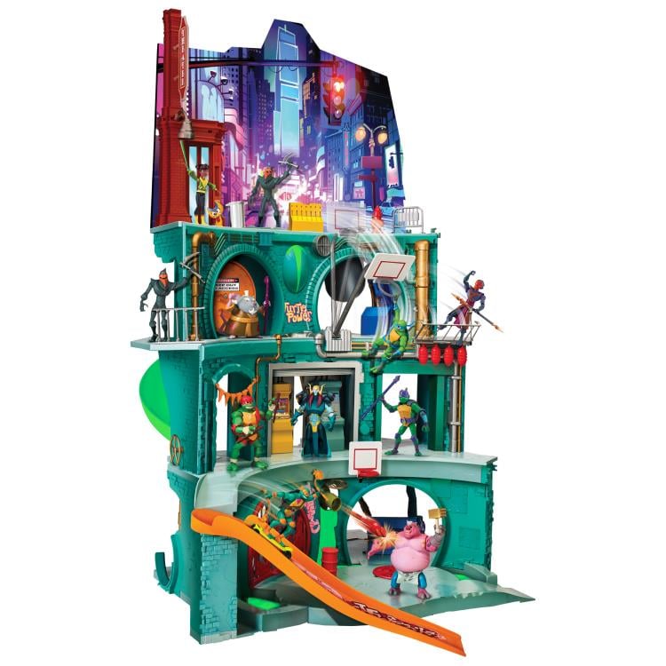 Rise of The Teenage Mutant Ninja Turtles Epic Sewer Lair Playset Gallery Image 3