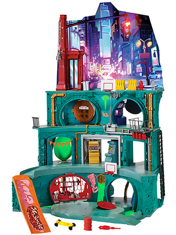 Rise of The Teenage Mutant Ninja Turtles Epic Sewer Lair Playset Gallery Image 2