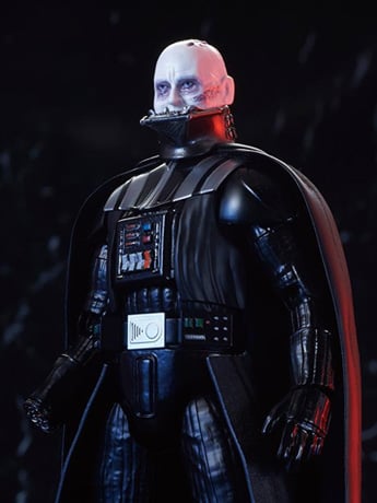 Star Wars: Return of the Jedi Darth Vader 1/12 Scale Model Kit Gallery Image 2
