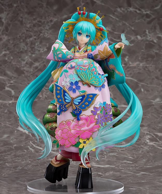Vocaloid Hatsune Miku (Chokabuki Kuruwa Kotoba Awase Kagami Ver.) 1/7 Scale Figure Gallery Image 4