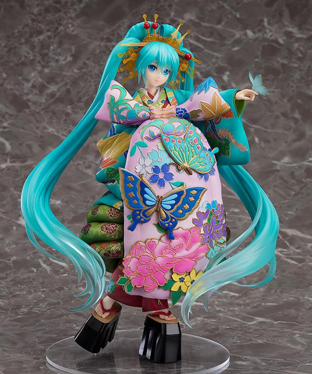 Vocaloid Hatsune Miku (Chokabuki Kuruwa Kotoba Awase Kagami Ver.) 1/7 Scale Figure Gallery Image 3
