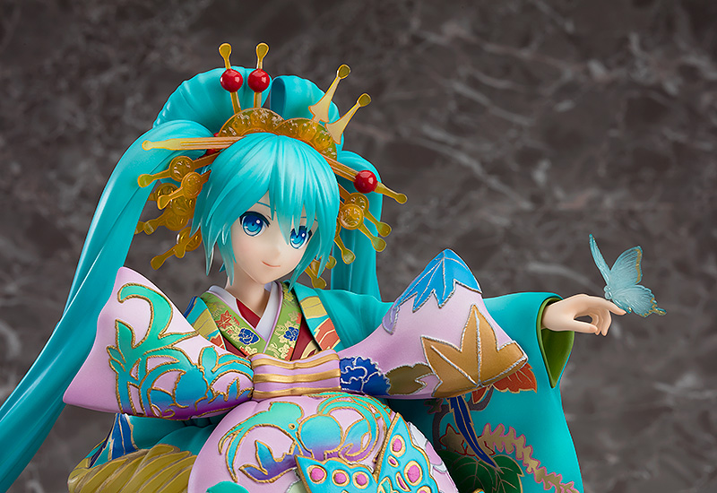 Vocaloid Hatsune Miku (Chokabuki Kuruwa Kotoba Awase Kagami Ver.) 1/7 Scale Figure Gallery Image 7