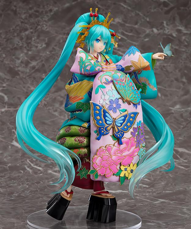 Vocaloid Hatsune Miku (Chokabuki Kuruwa Kotoba Awase Kagami Ver.) 1/7 Scale Figure Gallery Image 6