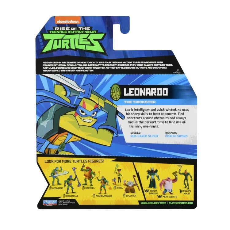 Rise of The Teenage Mutant Ninja Turtles Basic Leonardo Figure Gallery Image 5