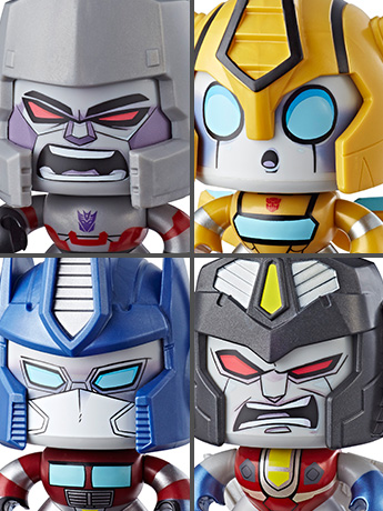 Transformers Mighty Muggs Wave 1 set of 4 Figures Gallery Image 2