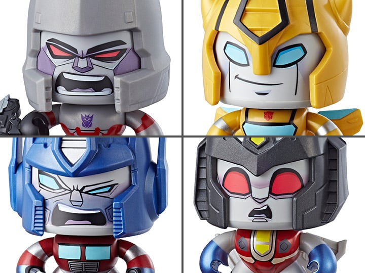 Transformers Mighty Muggs Wave 1 set of 4 Figures Gallery Image 1