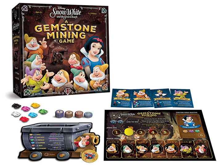 Disney Snow White and the Seven Dwarfs: A Gemstone Mining Game Gallery Image 1