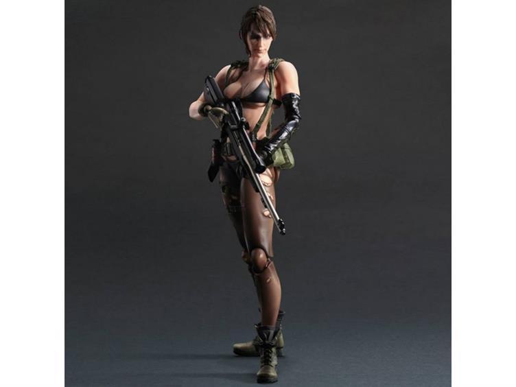 Metal Gear Solid V The Phantom Pain: 10" Play Arts Kai - Quiet Gallery Image 3