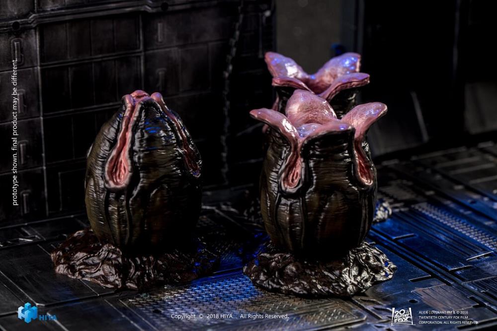 Alien: Covenant Alien Egg & Facehugger 1:18 Scale Set Gallery Image 9