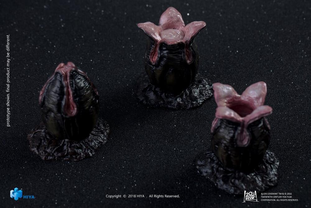 Alien: Covenant Alien Egg & Facehugger 1:18 Scale Set Gallery Image 4