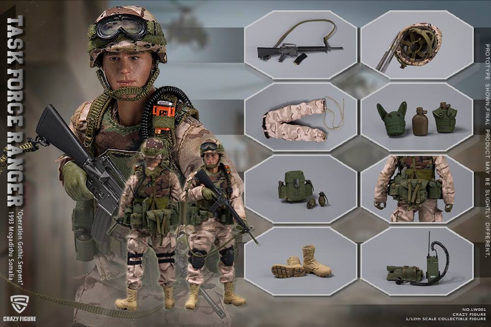 Task Force Ranger Chalk Leader (Operation Gothic Serpent) 1/12