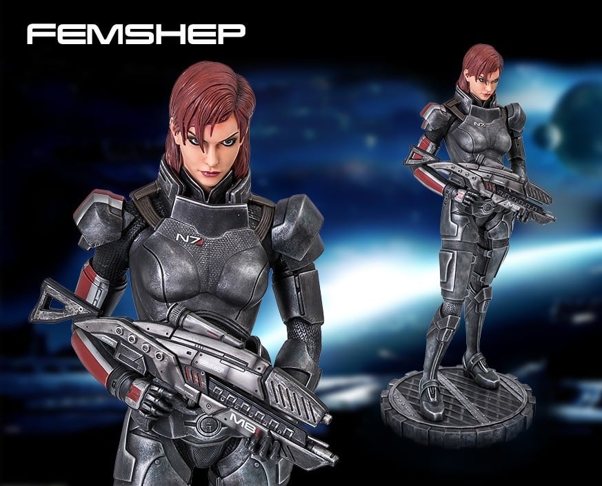 Mass Effect Femshep 1/4 Scale Limited Edition Statue Gallery Image 14