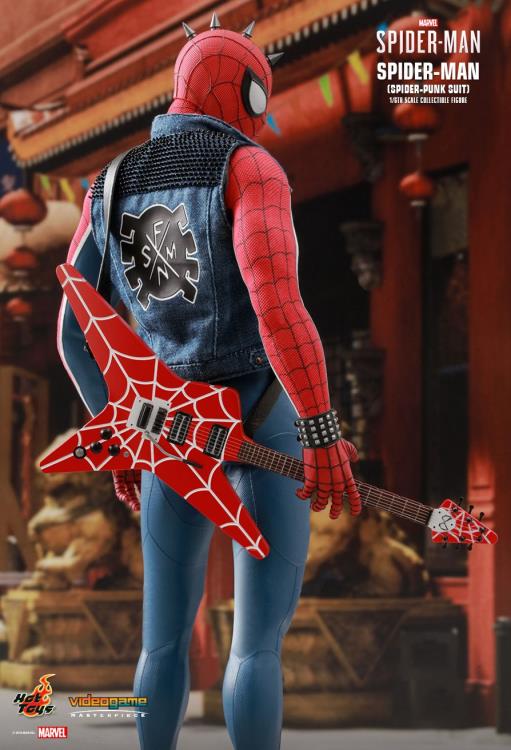 Marvel's Spider-Man VGM32 Spider-Man (Spider-Punk Suit) 1/6 Scale Collectible Figure Gallery Image 9