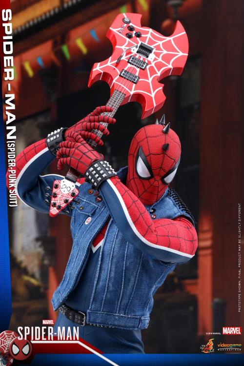 Marvel's Spider-Man VGM32 Spider-Man (Spider-Punk Suit) 1/6 Scale Collectible Figure Gallery Image 13