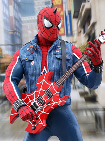Marvel's Spider-Man VGM32 Spider-Man (Spider-Punk Suit) 1/6 Scale Collectible Figure Gallery Image 2