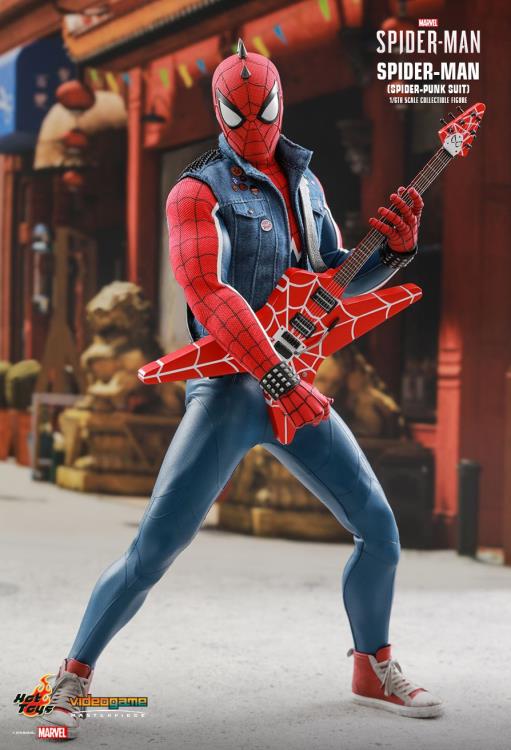 Marvel's Spider-Man VGM32 Spider-Man (Spider-Punk Suit) 1/6 Scale Collectible Figure Gallery Image 3