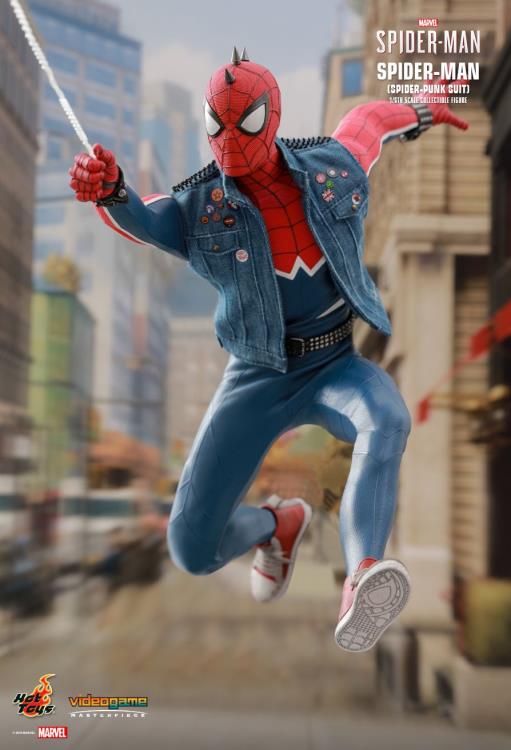 Marvel's Spider-Man VGM32 Spider-Man (Spider-Punk Suit) 1/6 Scale Collectible Figure Gallery Image 8