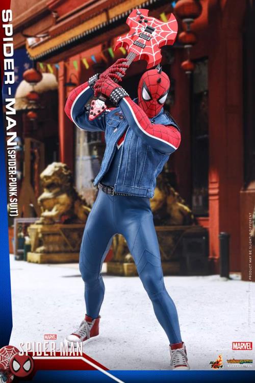 Marvel's Spider-Man VGM32 Spider-Man (Spider-Punk Suit) 1/6 Scale Collectible Figure Gallery Image 7