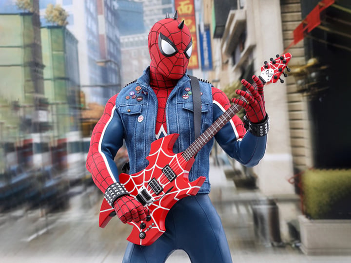 Marvel's Spider-Man VGM32 Spider-Man (Spider-Punk Suit) 1/6 Scale Collectible Figure Gallery Image 1