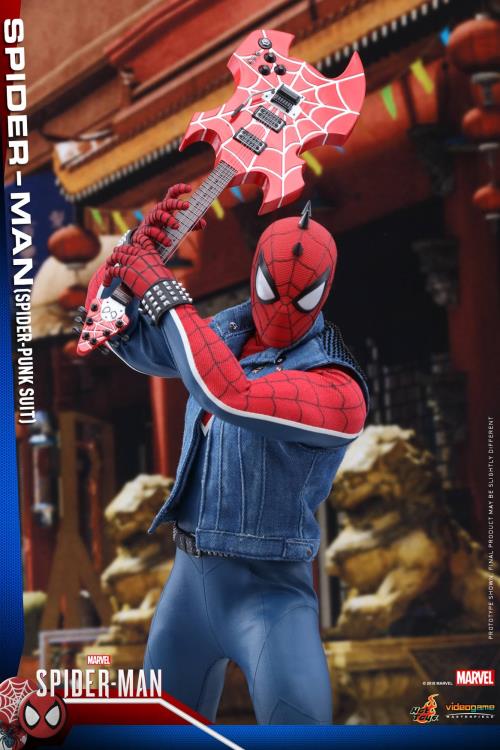 Marvel's Spider-Man VGM32 Spider-Man (Spider-Punk Suit) 1/6 Scale Collectible Figure Gallery Image 12