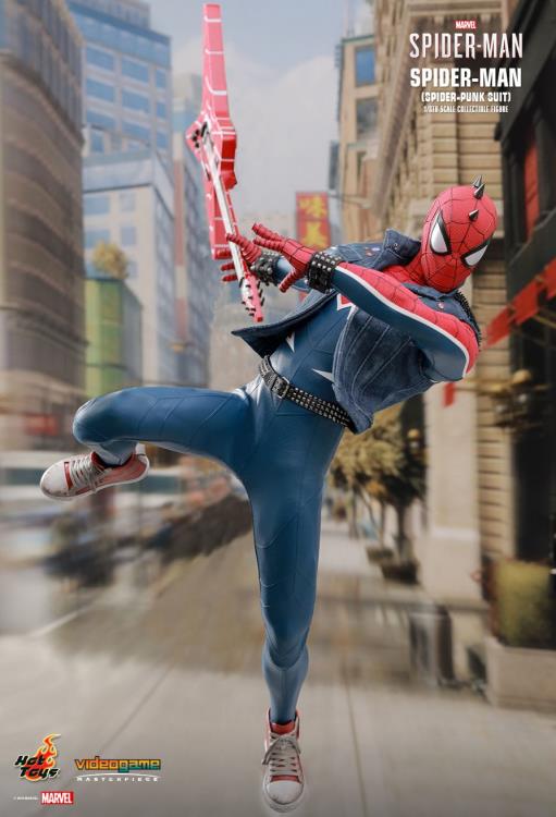Marvel's Spider-Man VGM32 Spider-Man (Spider-Punk Suit) 1/6 Scale Collectible Figure Gallery Image 5