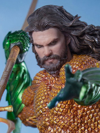 Aquaman Battle Diorama Series Aquaman 1/10 Art Scale Statue Gallery Image 2